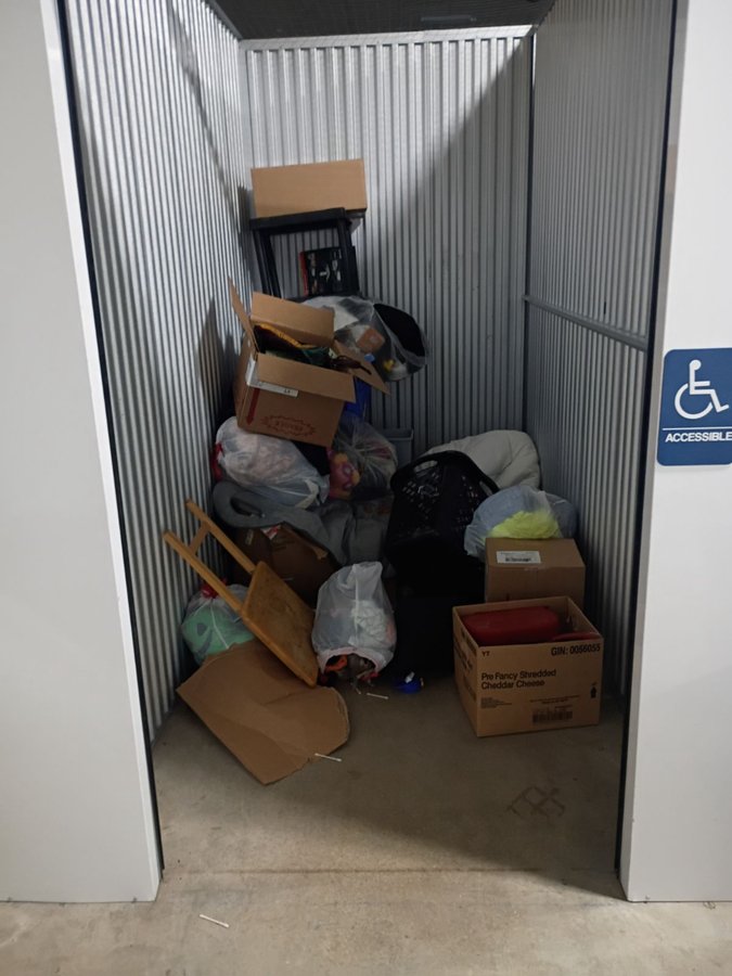 5 x 10 storage unit in Crawfordsville, IN