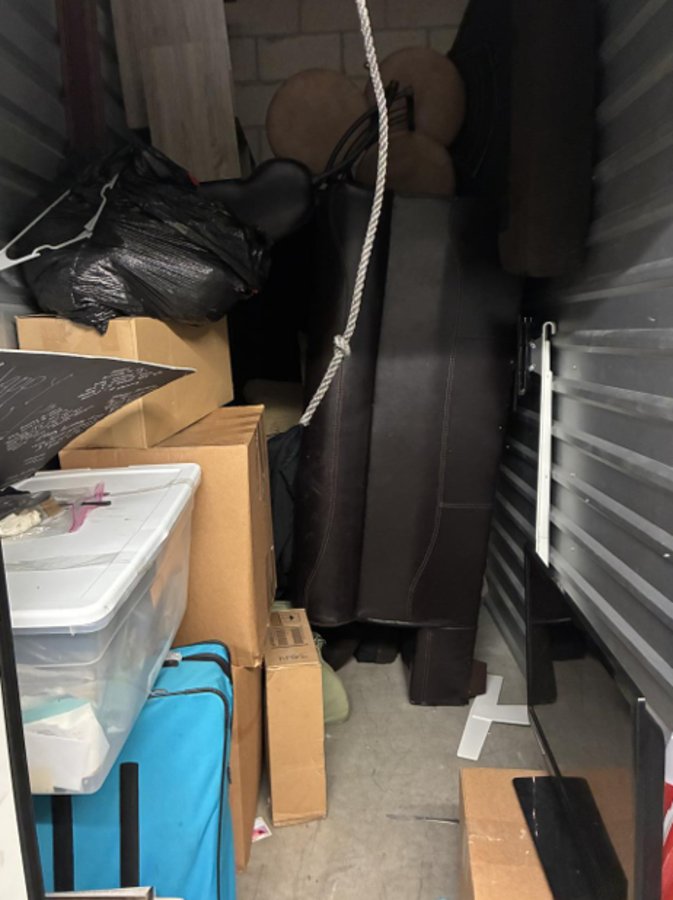 5 x 10 storage unit in Corona, CA
