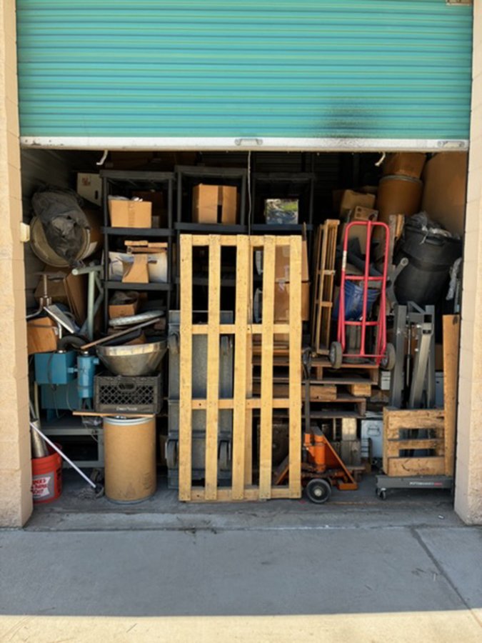 12 x 20 storage unit in Corona, CA