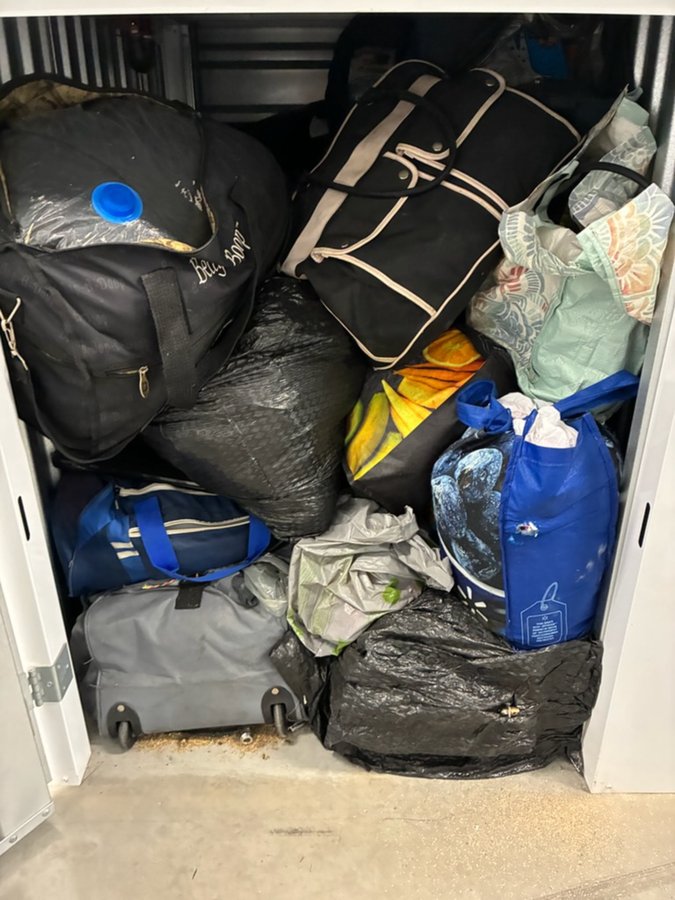 3 x 4 storage unit in Corona, CA