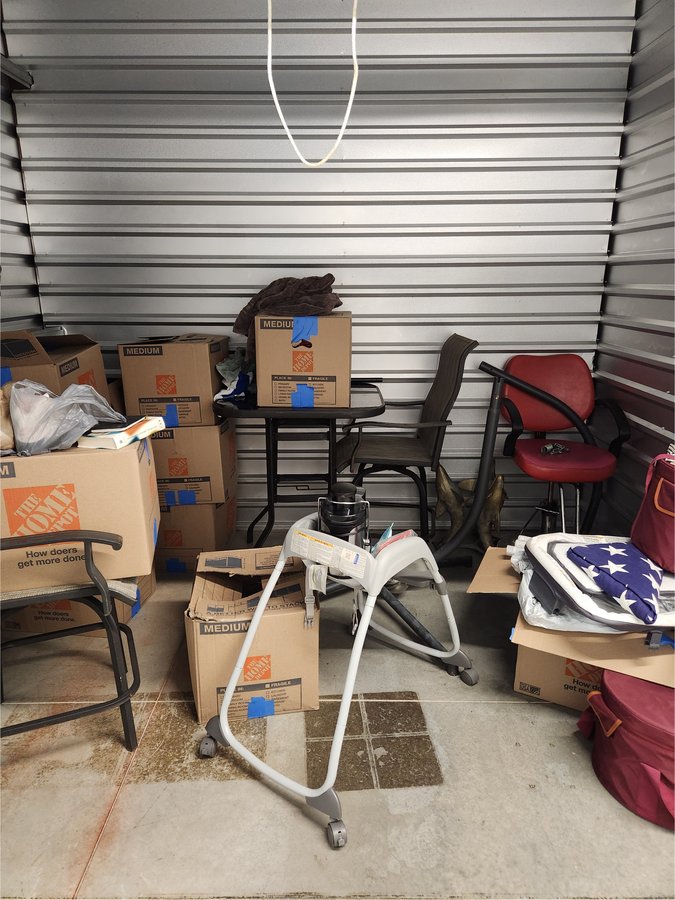 10 x 7 storage unit in Lithonia, GA