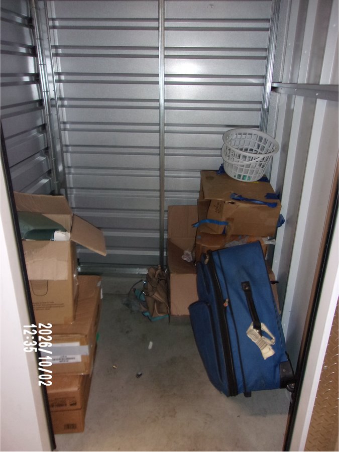 5 x 5 storage unit in Phoenix, AZ
