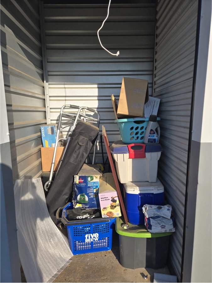 5 x 5 storage unit in Morrisville, PA