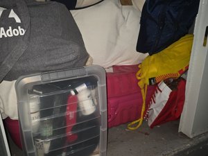 3 x 3 storage unit in San Francisco, CA