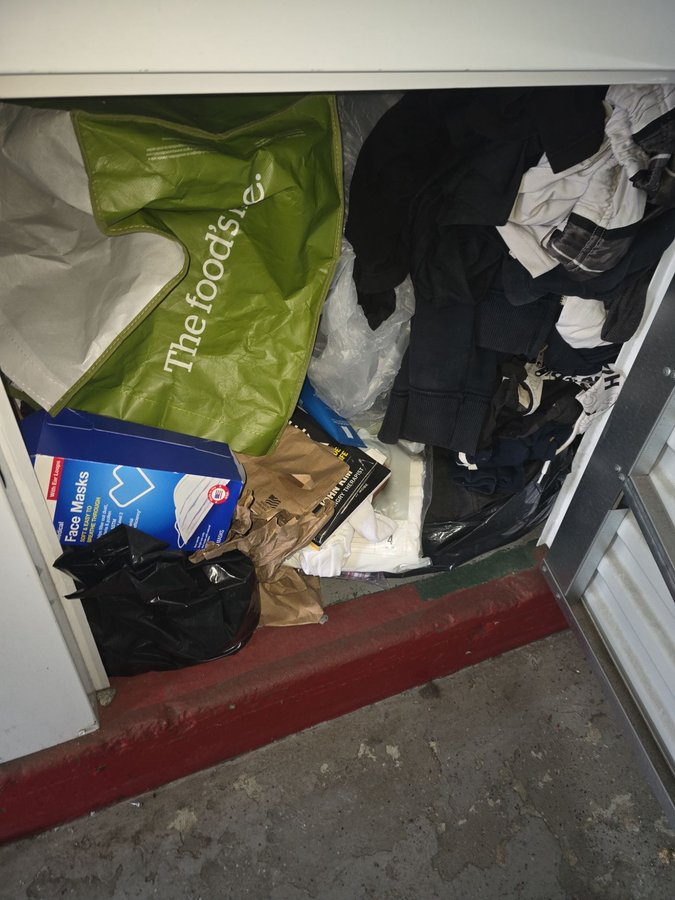 3 x 3 storage unit in San Francisco, CA