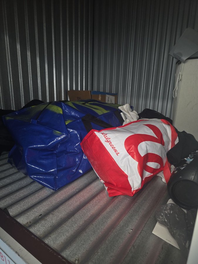 5 x 5 storage unit in San Francisco, CA