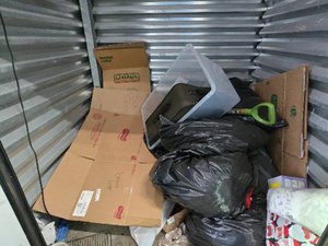5 x 5 storage unit in Stockton, CA