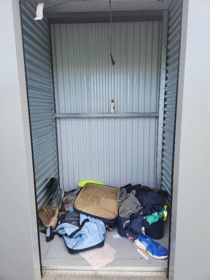 5 x 5 storage unit in Sacramento, CA