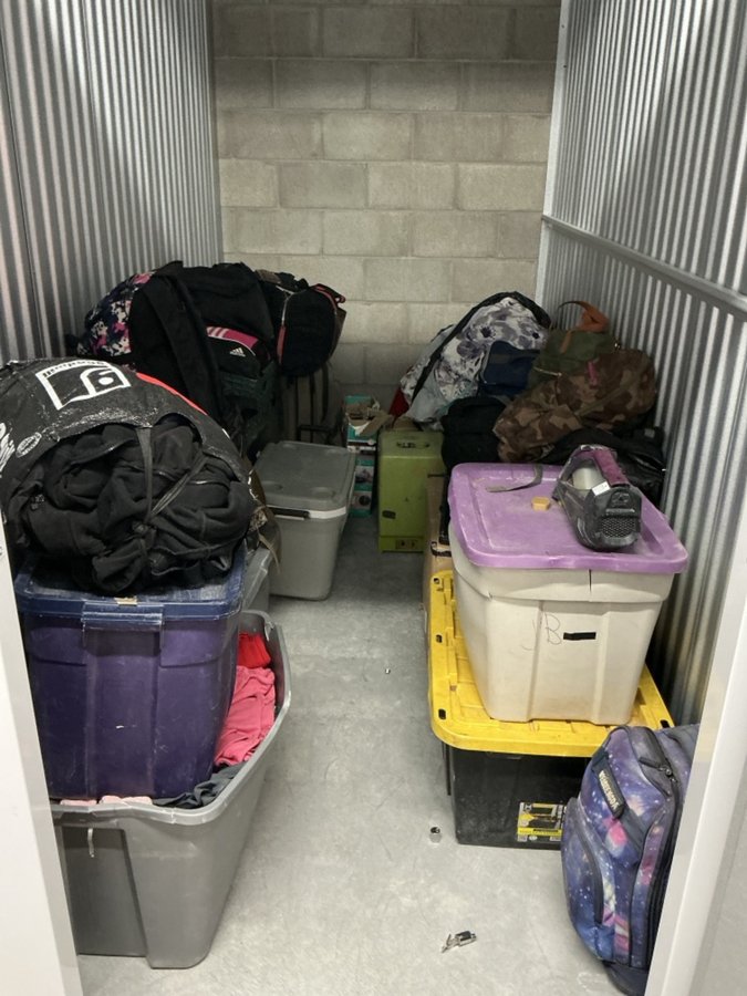 5 x 10 storage unit in North Las Vegas, NV