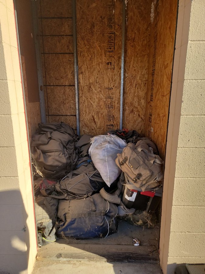 5 x 5 storage unit in Bakersfield, CA