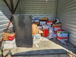 10 x 10 storage unit in Katy, TX