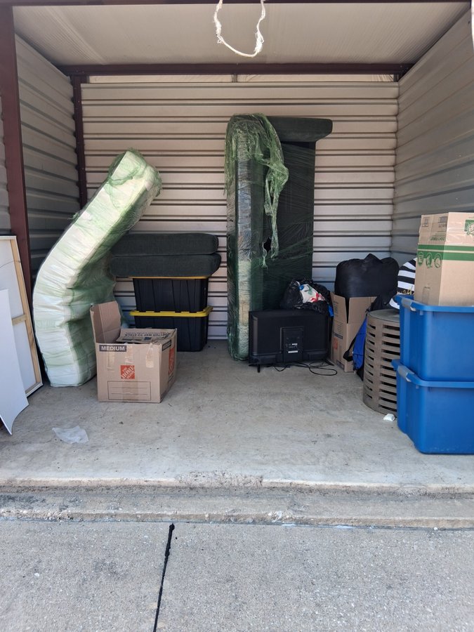 10 x 10 storage unit in Frisco, TX