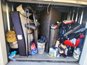 10 x 10 storage unit in Meriden, CT