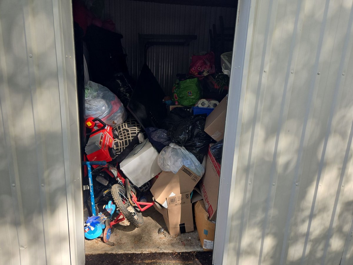 10 x 10 storage unit in Charlotte, NC