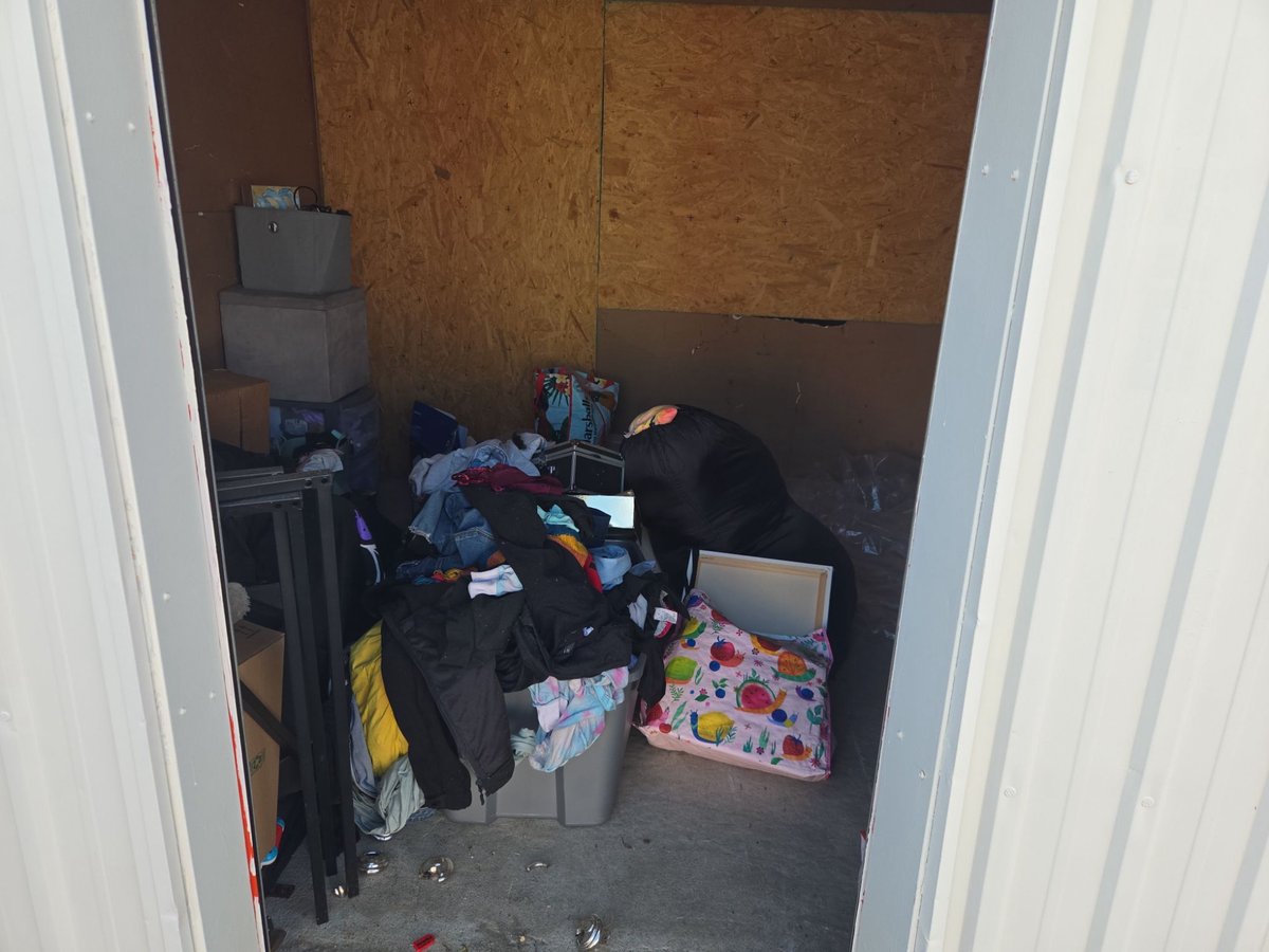 10 x 10 storage unit in Charlotte, NC
