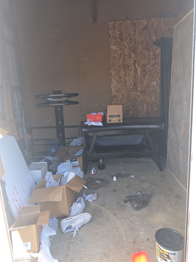 10 x 10 storage unit in Charlotte, NC