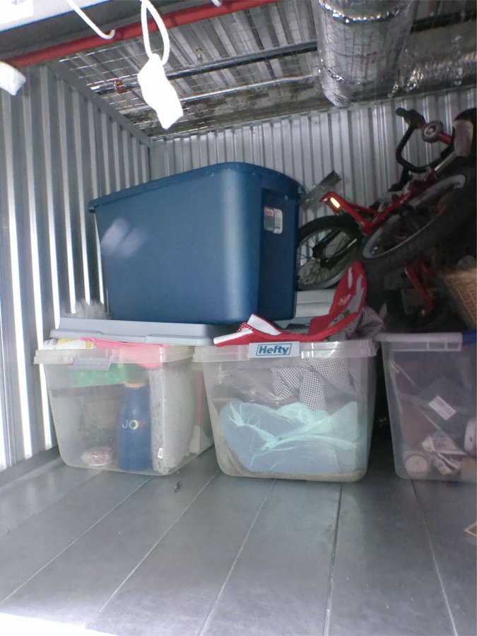 5 x 5 storage unit in Bronx, NY