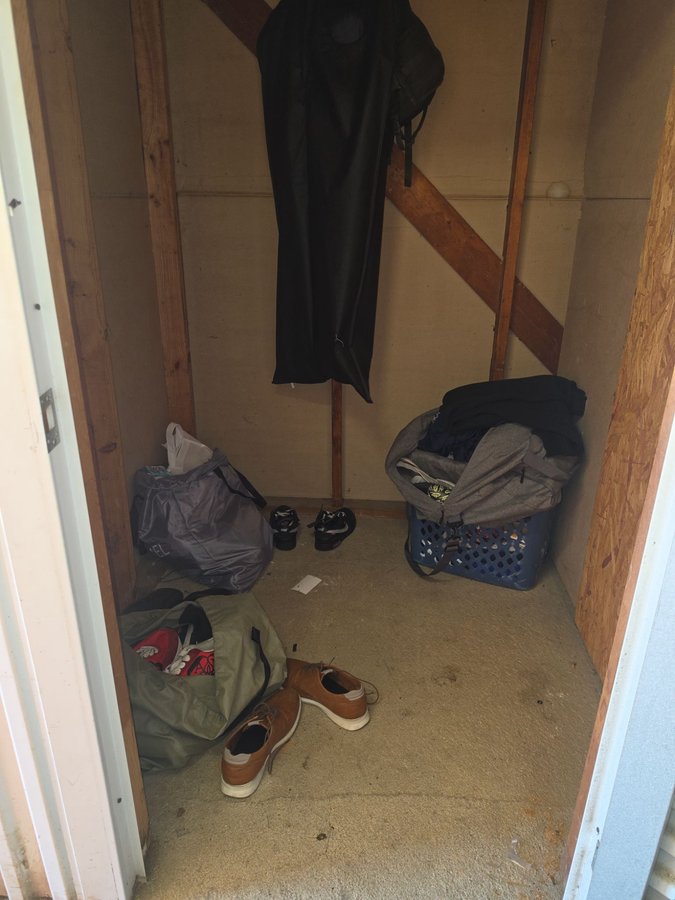 5 x 5 storage unit in Charlotte, NC