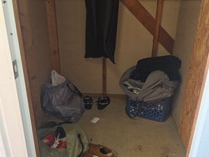 5 x 5 storage unit in Charlotte, NC