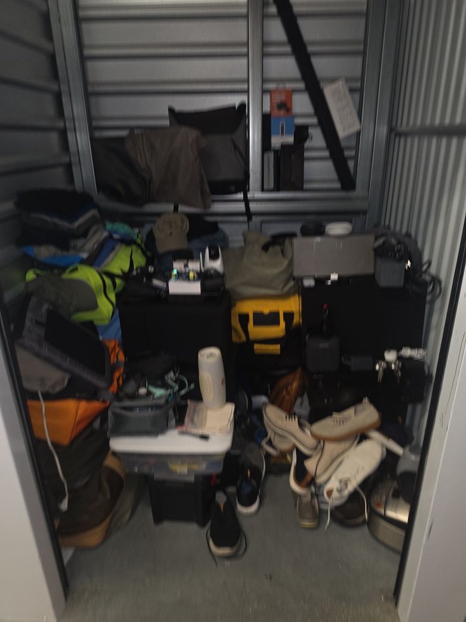5 x 5 storage unit in Huntersville, NC