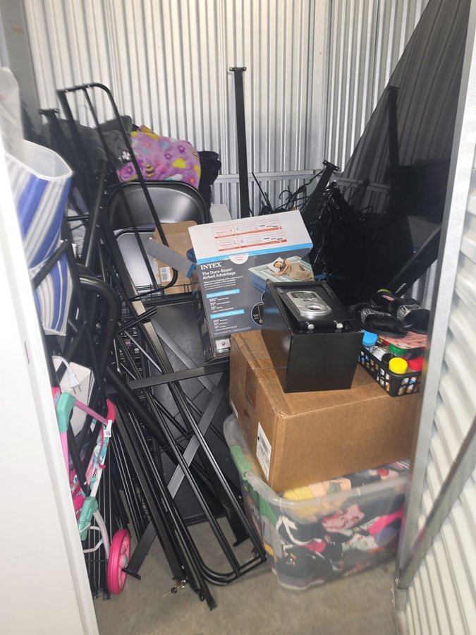5 x 5 storage unit in Charlotte, NC