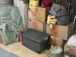 10 x 10 storage unit in Houston, TX