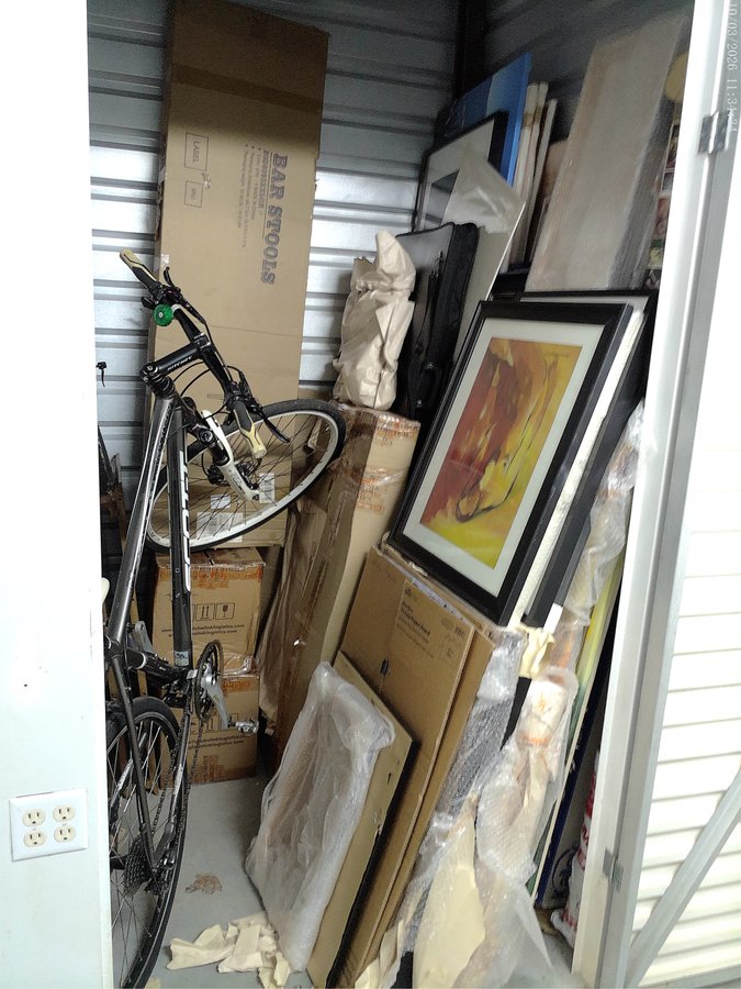 5 x 5 storage unit in Houston, TX
