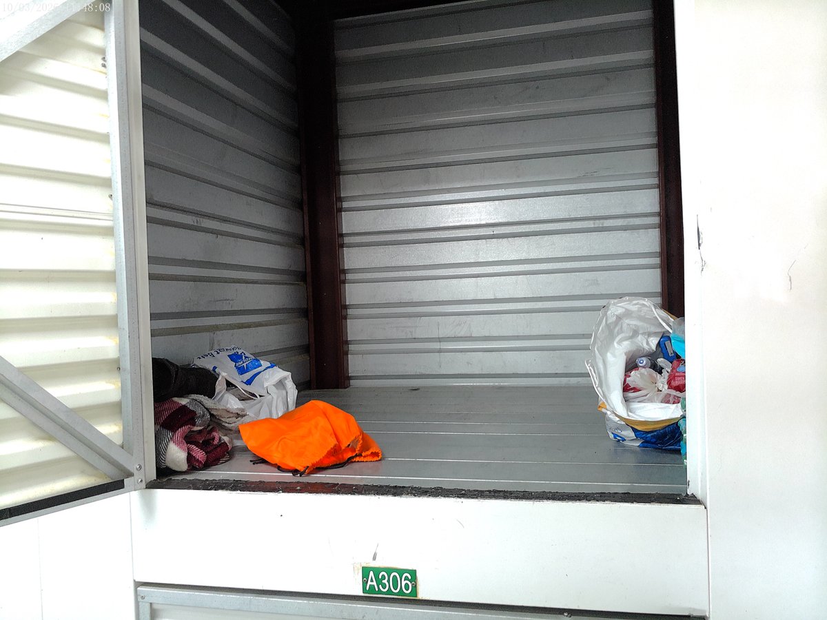 5 x 5 storage unit in Houston, TX