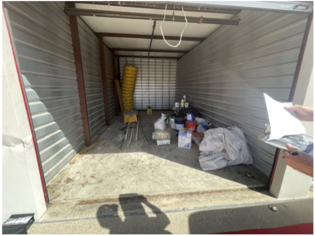 10 x 20 storage unit in Frisco, TX