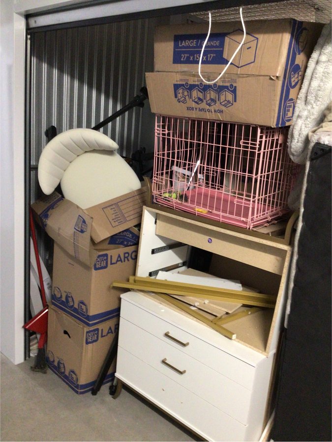 10 x 10 storage unit in Houston, TX