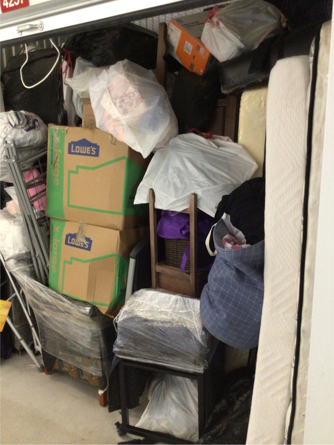10 x 10 storage unit in Houston, TX