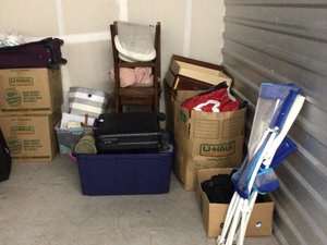 10 x 10 storage unit in Houston, TX