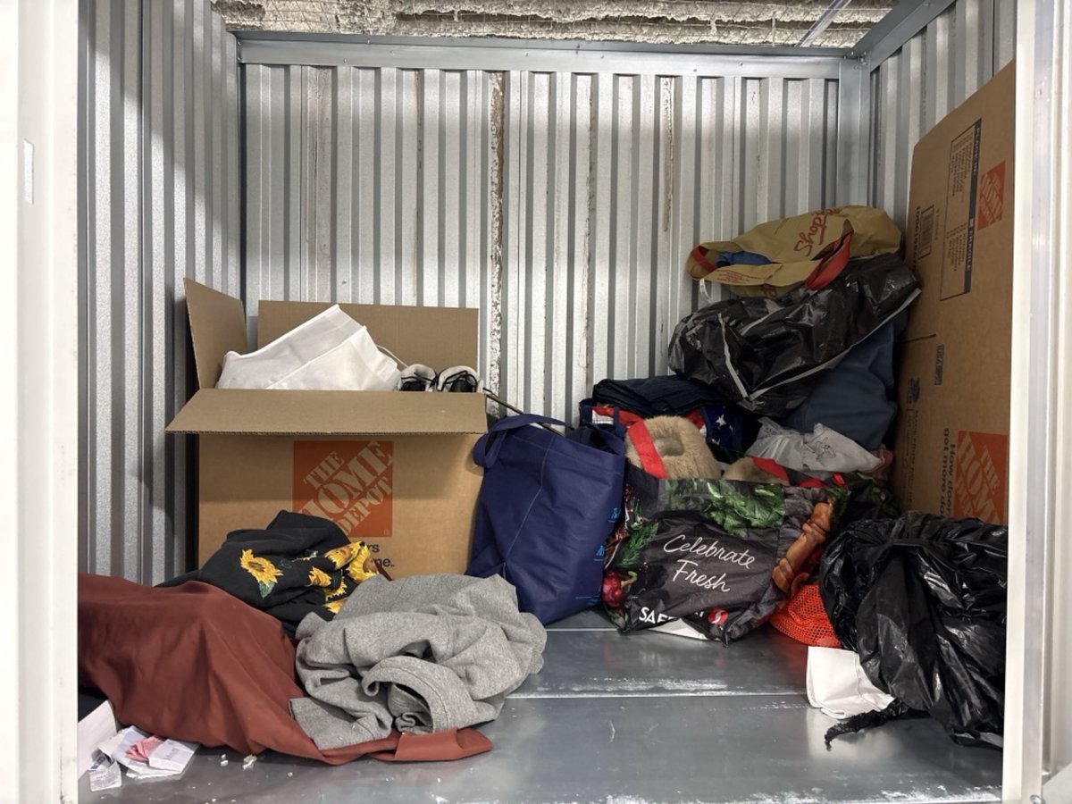 5 x 5 storage unit in Jersey City, NJ