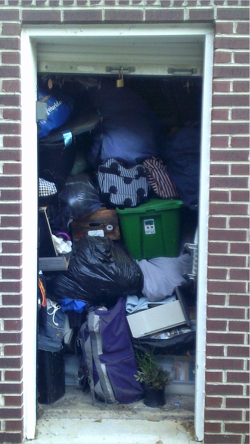 5 x 10 storage unit in Greenville, SC