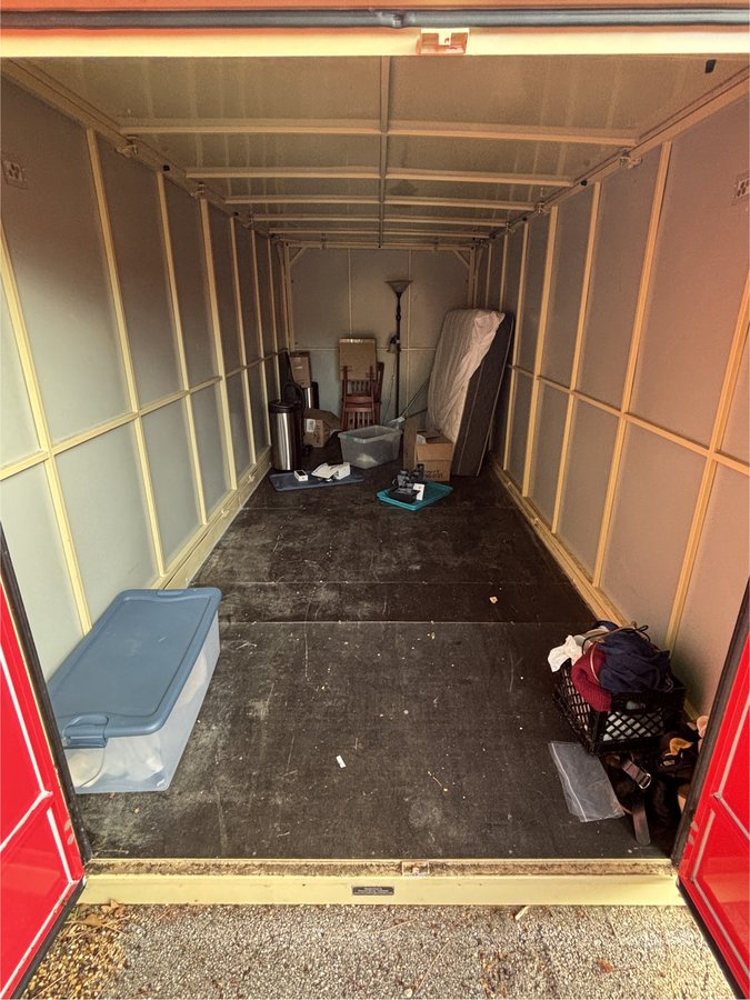 8 x 19 storage unit in Tyler, TX