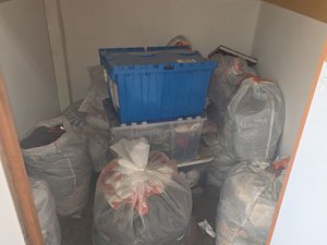 5 x 5 storage unit in Belmont, CA