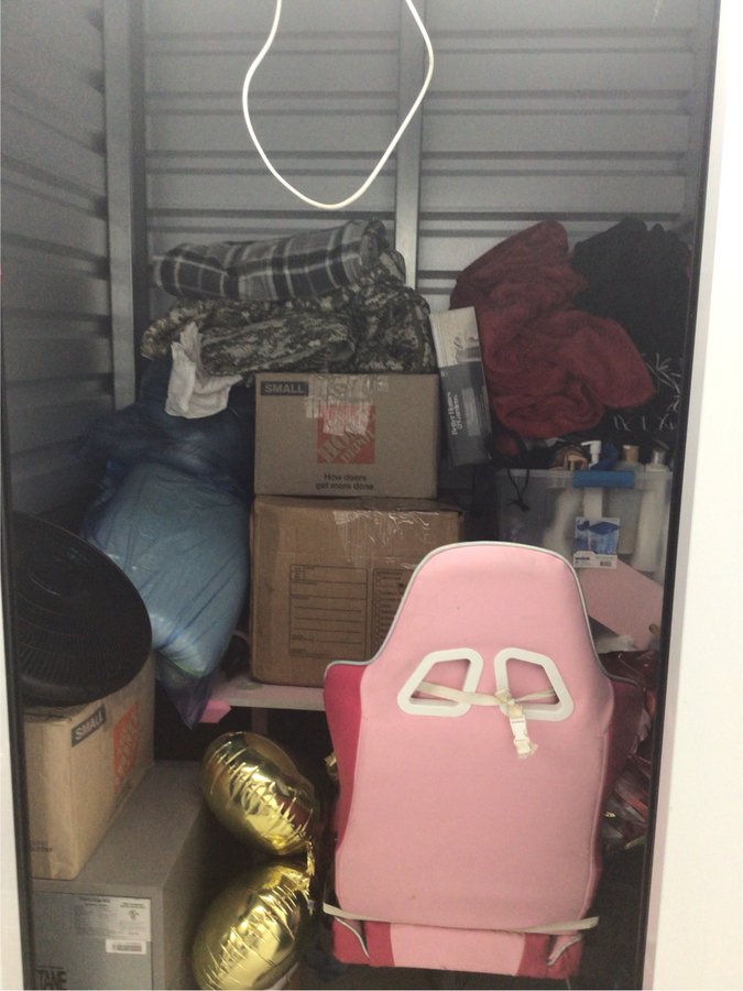 5 x 5 storage unit in Houston, TX