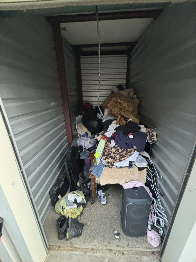 5 x 10 storage unit in Tyler, TX