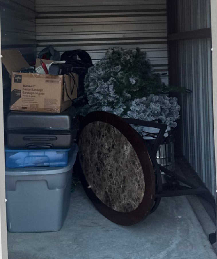 5 x 10 storage unit in Milledgeville, GA