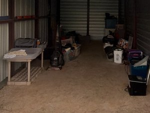 10 x 10 storage unit in Milledgeville, GA