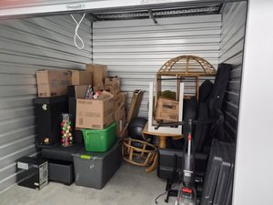 10 x 10 storage unit in Spokane Valley, WA