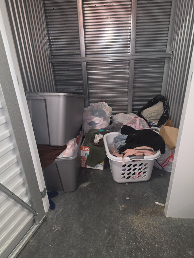 5 x 5 storage unit in Concord, NC