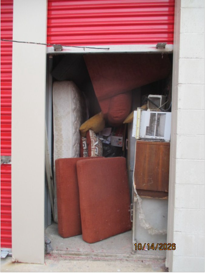 5 x 10 storage unit in East Peoria, IL
