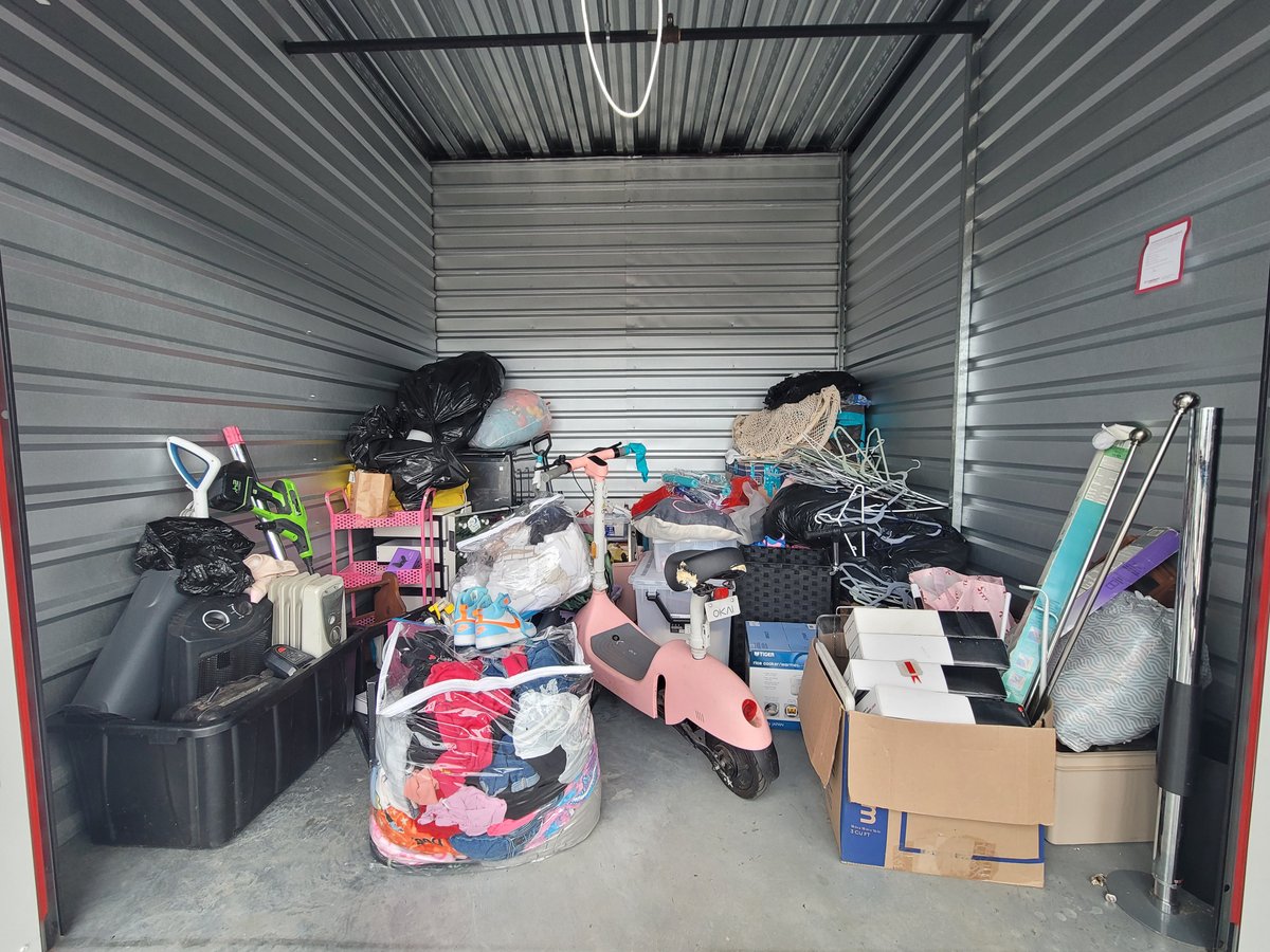 10 x 10 storage unit in Houston, TX