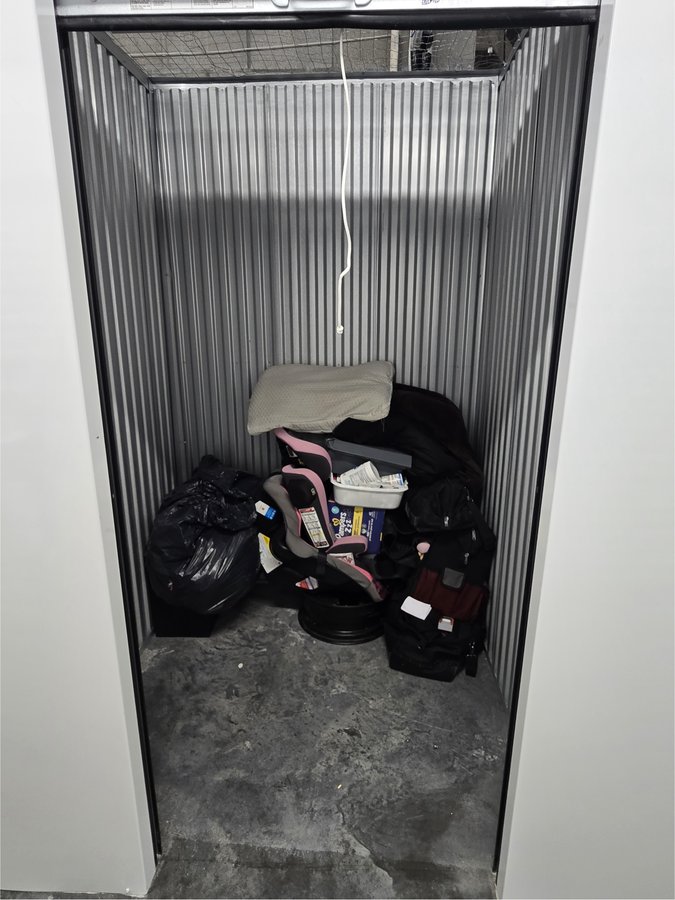 5 x 5 storage unit in Bristol, PA