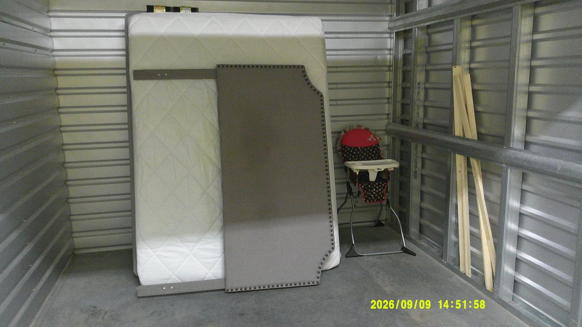 10 x 10 storage unit in Greensboro, NC