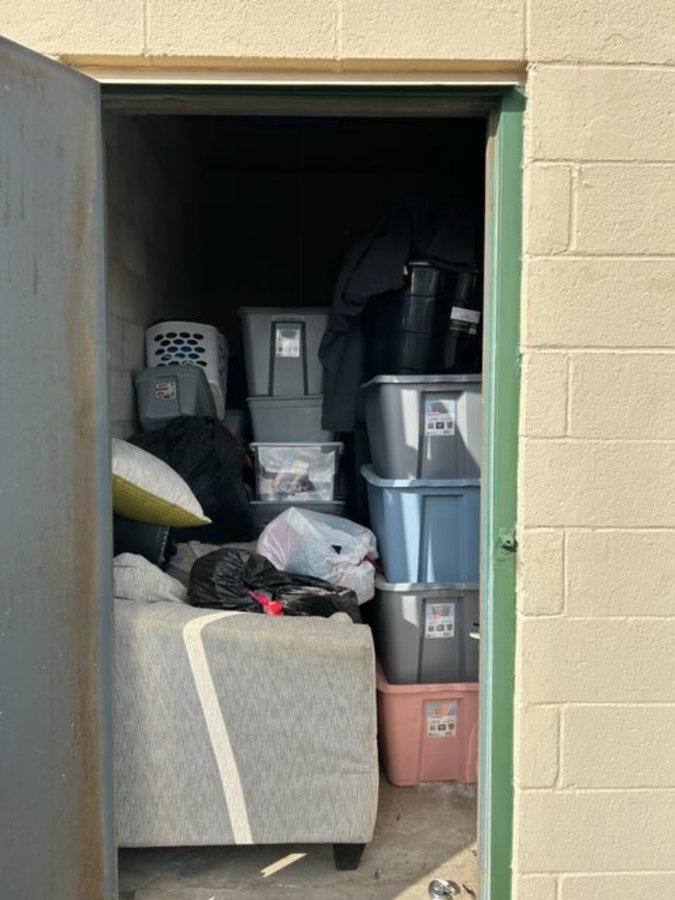 10 x 10 storage unit in Tulsa, OK