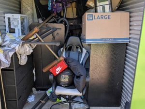 7 x 15 storage unit in Mesquite, TX