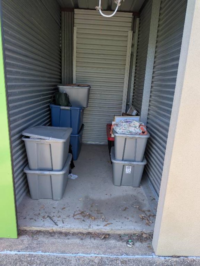5 x 10 storage unit in Mesquite, TX