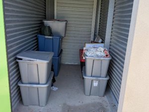 5 x 10 storage unit in Mesquite, TX